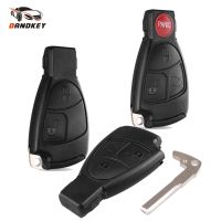 Dandkey 2/3/4 Buttons Car Key Replacement For Mercedes Benz C B E Class W203 W211 W204 YU BN CLS CLK Remote Key Shell Case Cover