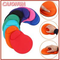 CAIOHUA สีสัน อ่อนนุ่ม ตามหลักสรีรศาสตร์ แผ่นรองเมาส์ รองรับข้อมือ แผ่นรองเม้าส์ ไม่ลื่น