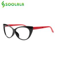 【cw】 SOOLALA Cat Eye Anti Blue Light Reading Glasses Women Eye Protection Computer Optical Frame Prescription Reader Reading Glasses ！