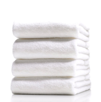 ผ้าเช็ดตัว คอตต้อน 80% โพลี 20% สีขาว 3 ขนาด เกรดโรงแรม ✨ White Towel Cotton 80% Poly 20% 3 Sizes Hotel Quality