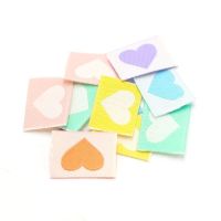 50pcs Handmade Label Clothes Tags With Heart Woven Tags For Clothes Decoration Sewing Accessories 22112101 Stickers Labels