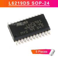 5pcs L6219DS SOP24 E-L6219DS E-L6219DS013TR SOP-24 SMD 46V/0.75A Stepper Motor Driver Chip IC new original