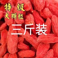 Ningxia Wolfberry เบอร์รี่เกรดเยี่ยมของแท้แบบใช้แล้วทิ้งหนึ่งลูกแมว Zhongning ชาแดงแช่น้ำ10กรัมขายส่ง