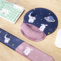 Ergonomic Chinese Character Mouse Pad 3D Silicone Blessing Pad Non-slip Q Cartoon Desk Pad Wrist Rest Office Computer Gaming Mat