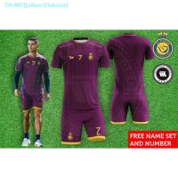 ✕℡♀ MERAH New RONALDO ALNASSR TRAINING JERSEY MAROON Red/ALNASSR PRINTING JERSEY 2023 FREE CUSTOM Name DAM NO/RONALDO Football Shirt Suit/ALNASSR MAROON RONALDO Shirt Available All Sizes