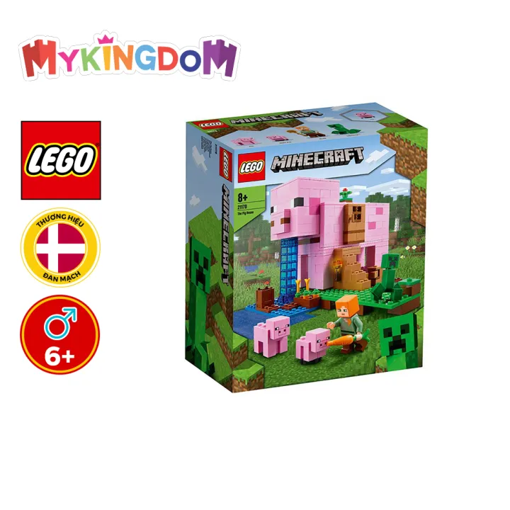 MYKINGDOM - LEGO MINECRAFT Ngôi Nhà Heo 21170