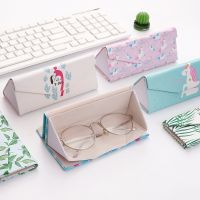 Top Sell Glasses Case Eyeglasses Case For Women Optical Bag Folding Box Eye Reading Handmade Box Student Glasses Box