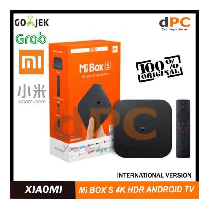 Xiaomi Mi Box S - MiBox 4 Android TV International Version MDZ-22-AB ...