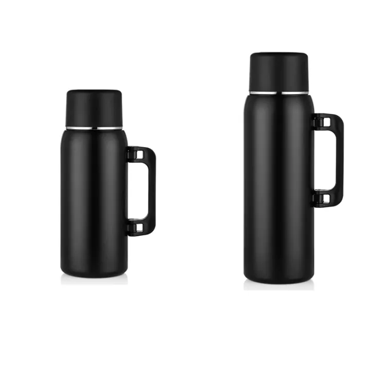 Thermal Coffee Carafe, Insulated Coffee Flask with Folding Handle and