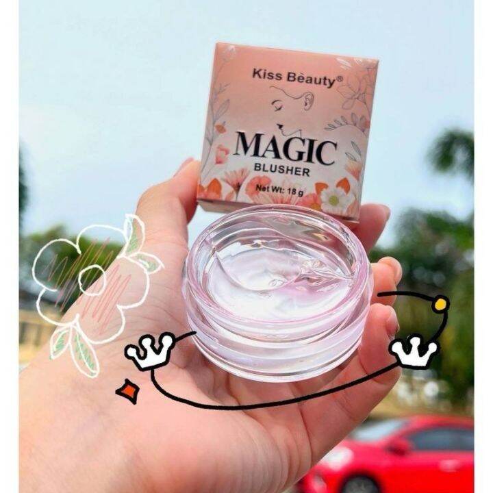 Kiss Beauty Magic Blusher Creamy Matte Long Lasting Lazada