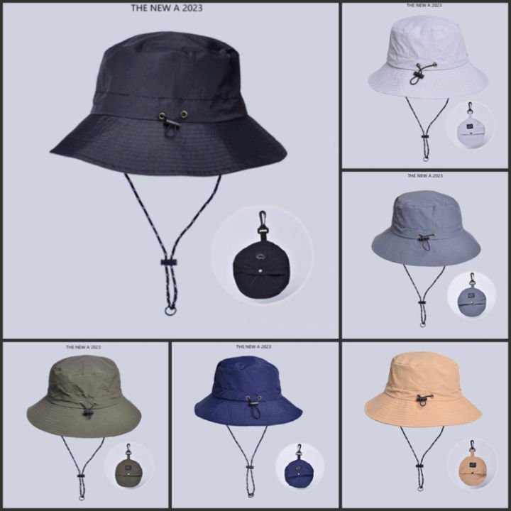 พร้อมส่ง-หมวกบัคเกต-พับได้-หมวกกันน้ำ-หมวกแคมป์ปิ้ง-หมวกซาฟารี-หมวกเดินป่า-หมวกกันแดด-หมวกพับได้-หมวกปีนเขา-หมวก