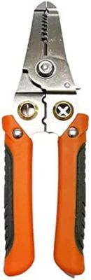 With Cutters Strippers Non-Slip Handle Home Grip For Crimping Wire Multi-Functional Pliers