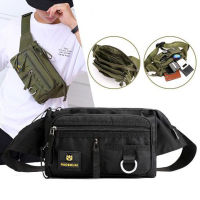 New Men Nylon Men Fanny Pack Waist Bag Bum Hip Belt Purse Pouch Shoulder Messenger Male Military Chest Bags