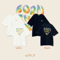 ลด .- พิมพ์ “” with.it.store - TSW4081 born this way oversize เสื้อยืดโอเวอร์ไซส์บอร์นดิสเวย์