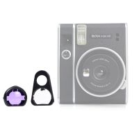 2 In 1 Selfie Portrait ชุดฟิลเตอร์สีม่วงสำหรับ FUJIFILM Instax Mini 40