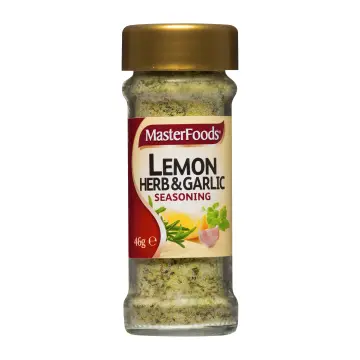 MASTERFOODS Seasoning Lemon Pepper with No Added Salt 50g Jar
