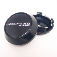 【Cw】4pcs For 64mm 57mm Work Emotion W Work Car Wheel Hub Rim Center Cap Cover 45mm Badge Emblem Sticker