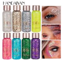 ▲◙ Handaiyan Eye Glitter Nail Hair Body Face Stickers Gel Art Loose Sequins Cream Diamond Jewels Rhinestones Makeup Party Festival