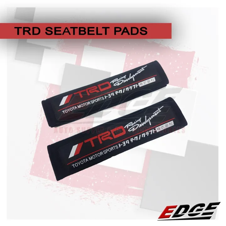 2Pcs Genuine Leather Car Safety Seat Belt Shoulder Pads Breathable Mat Cushion Cover For Toyota Alphard Avanza Camry Corolla Altis Estima Harrier Hilux Innova Vellfire Vios Wish Rav4 I2330390560