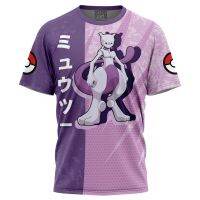 2023 newmewtwo Attack Pokemon เสื้อยืด