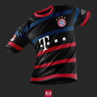 เสื้อฟุตบอลบาเยิร์นมิวนิค New Bayern Munich Concept Jersey GK ทีมเหย้า-เยือน เบอร์ 3 ทีมฟุตบอลชาย Jersey แขนสั้น เสื้อฟุตบอลขนาดเต็ม มีสินค้า