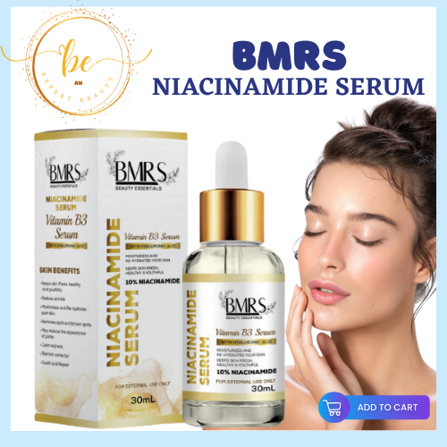 BMRS NIACINAMIDE SERUM with Hyaluronic Acid Calm Redness and Blemish