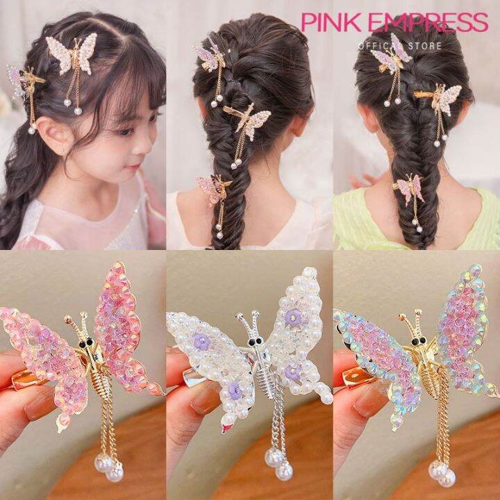Korean butterfly hair clip collection Lazada PH