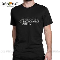 Everyones A Photographer Until Mens T Shirt Manual Mode Funny Tee Shirt Short Sleeve T-shirt 100% Cotton Gift Idea Clothing - T-shirts - AliExpress