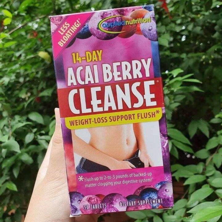 new พรี...Acai Berry Cleanse WeightLoss Support Flushสูตรทำความสะอาด