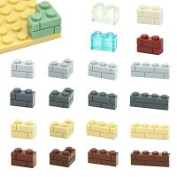 DIY Accessories Doors Windows Thick wall Bricks 1x2 1x3 1x4 Dots Educational Building Blocks Compatible All Brands Toys for kids
