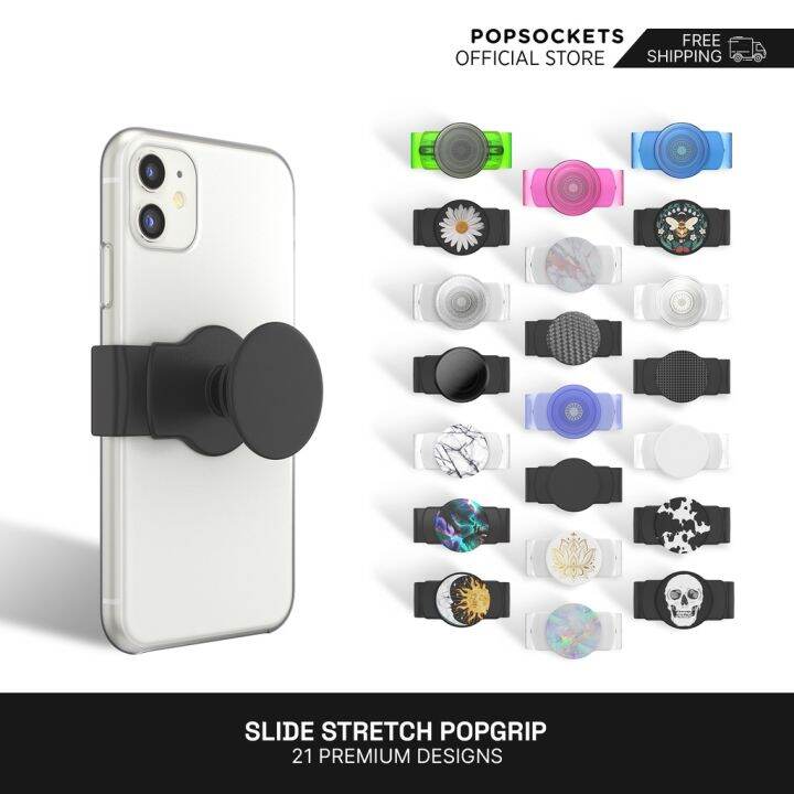 PopSockets Slide Stretch PopGrip The Premium Phone Grip PopGrip