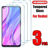 กระจกหน้าจอ3ชิ้นสำหรับ Redmi Note 10 Pro Max 10S 9G 4G 9S 8 8T 7 9C นิรภัย6 5A 5 Plus 4A 4X