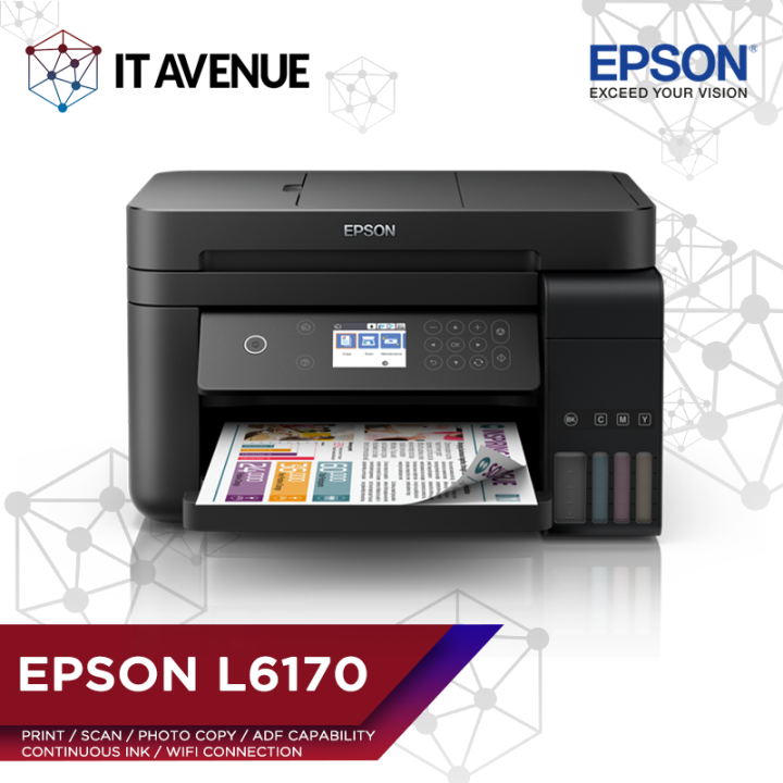 Epson L6170 Wi Fi Duplex All In One Ink Tank Printer With Adf Lazada Ph 7625