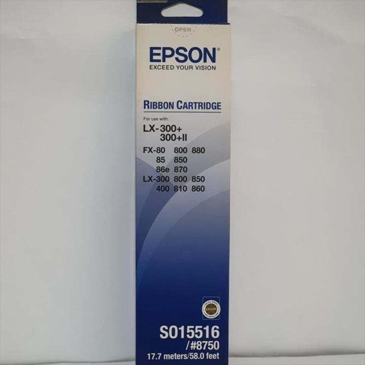 Pita Epson LX 300 S015516 8750 Original Ribbon Cartridge Lazada Indonesia