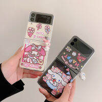 สำหรับเคสการ์ตูน Samsung Z Flip 3， เคสโทรศัพท์แบบนิ่ม， เคสโทรศัพท์กันกระแทกลายการ์ตูน