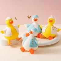 Cute Cartoon Decompress Artifact Novelty Duck Vent Toy Pinch Squeeze Funny Decompress Vent Toy for Kids Adults Relaxing Mood innate