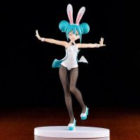 Miku Figure New Pattern Furyu Japaense Anime BiCute Bunnies Ver. Action Large Figure 31cm Colletible Model Toys For Boys