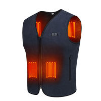 Winter Heated Vest Adjustable Temperature Self-heating Vest Washable USB Charging Vest Electric Sleeveless Heating Jacket