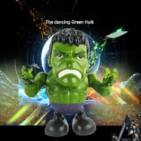 ตุ๊กตาหุ่นยนต์เต้นได้ ใส่ถ่านAA หุ่นฮีโร่เต้น DANCE HULK มีเสียงมีไฟรุ่น 155G