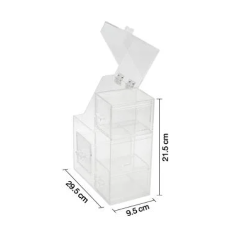 makeup-storage-box-with-3-drawers-size-18-x-9-x-21-5-cm-clear-white