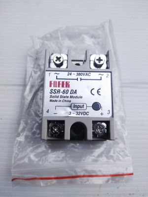 SSR-60DA DC to AC  Solid State Relay Module Temperature Controller 24V-380VAC 3V-32VDC