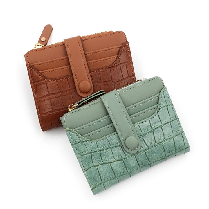 cw-short-wallets-stone-top-card-holder-classic-female-purse-wallet-cartera