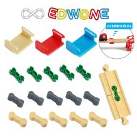 【CC】 Railway Connectors Fixer Wood Accessories Holder Fixing for Brio Kids