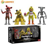 Five Nights At Freddy Dolls Movable Joints Freddy Model Toys Collection Dolls Cute Bear Sisters Design for Boys Girls