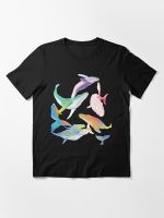 Funny T Shirts Rainbow Pride Whales Tshirt Unisex Top Tees Clothes Hip Hop MenS Oversized Round Neck Summer New Tee Shirt S-4XL-5XL-6XL