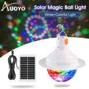 Auoyo đèn vũ trường năng lượng mặt trời ngoài trời đèn vũ trường bóng ma