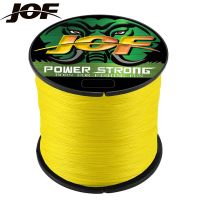 JOF 4 Braided x4 Strands 300M 100M Fly Fishing Line Multifilament Wire Pesca 10-85LB ปลาคาร์พทะเลน้ำเค็มสาน Extreme Japan