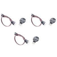 3X Pulse Sensor Heart Rate Sensor Heart Beat PulseSensor for Arduino Raspberry Pi,Black&amp;Red