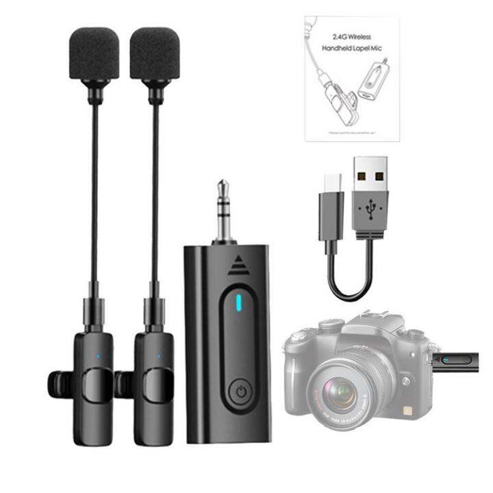 portable-wireless-lavalier-microphone-system-2-4g-lapel-mic-headset-mic-with-led-display-wireless-lavalier-microphones-amp-systems-for-voice-amplifier-recording-vlog-tour-guides-effective