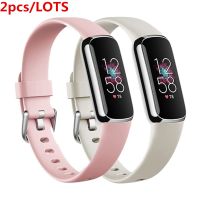 ◊❡ Dla Fitbit Luxe pasek pasek z miękkiej silikonowy pasek na nadgarstek dla Fitbit Luxe Smart Band zegarek pasek Pulsera akcesoria do paska